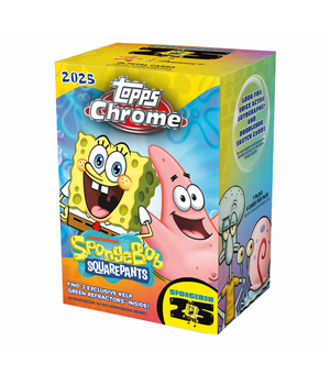 2025 Topps Chrome Spongebob Squarepants 25th Anniversary Blaster Box PERSONAL BREAK