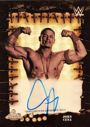 2025 Topps Chrome WWE x Cactus Jack Hobby 2-Box #2 Random Letters