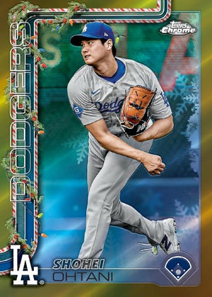 2025 Topps Holiday Baseball Mega 20-Box Full Case #1 Random Teams