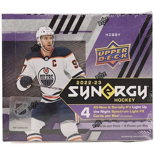 MONEYBALL MONDAY 2022-23 Upper Deck Synergy Hockey Hobby Box PERSONAL BREAK