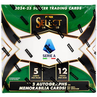 2024/25 Panini Select Serie A Soccer Hobby Box