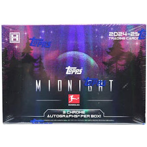 MONEYBALL MONDAY 2024/25 Topps Midnight Bundesliga Soccer Hobby Box PERSONAL BREAK