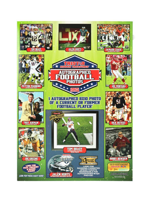 2025 Tristar Hidden Treasures Autographed Football Photos 15-Box Full Case #1 Random Hit
