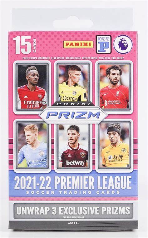 2021-22 Prizm English Premier League Soccer Cereal Box