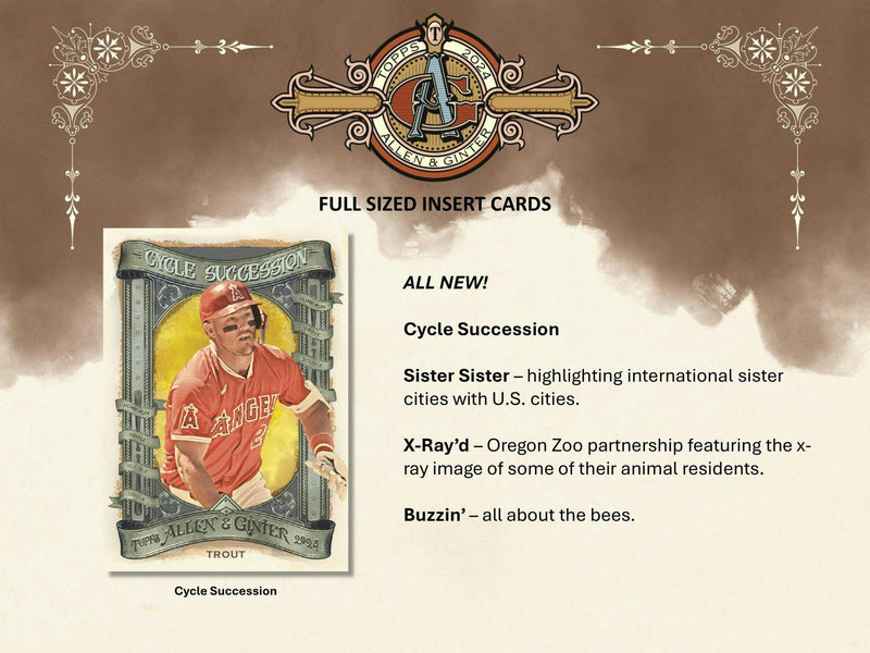 2024 Topps Allen & Ginter Baseball Hobby Pack