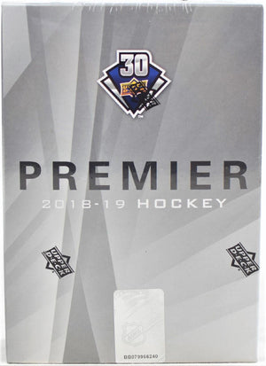 MONEYBALL MONDAY 2018/19 Upper Deck Premier Hockey Hobby Box PERSONAL BOX