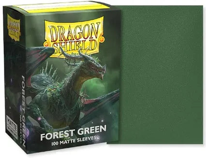 Dragon Shield Forest Green Matte 100ct