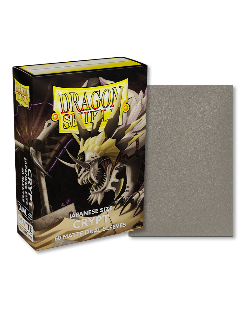 Dragon Shield Matte Dual Sleeves 60 Ct. - Japanese Size (Crypt)
