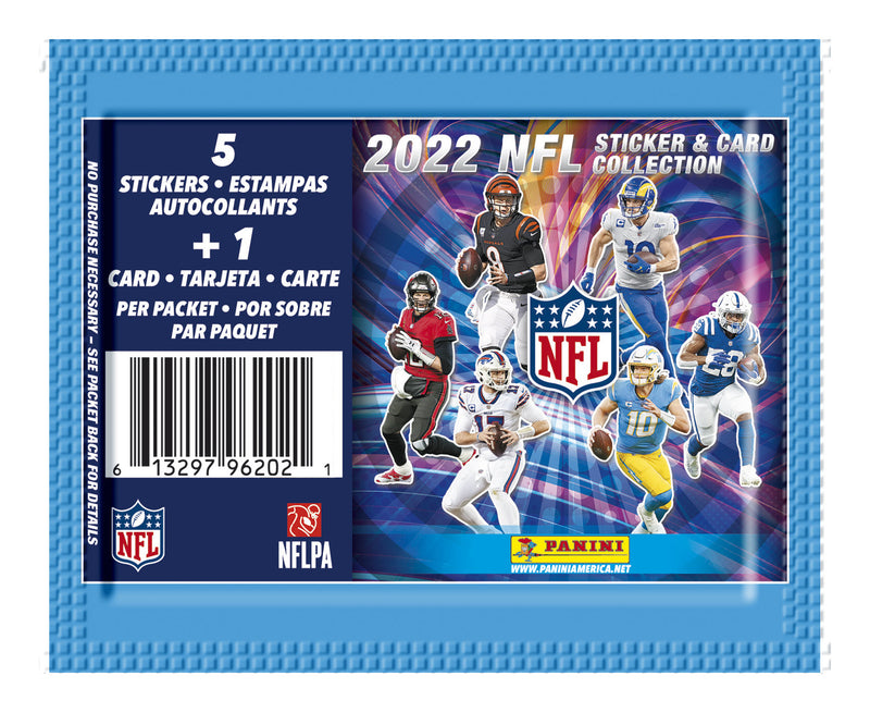 2022 Panini NFL Sticker & Card Collection - STICKER PACK