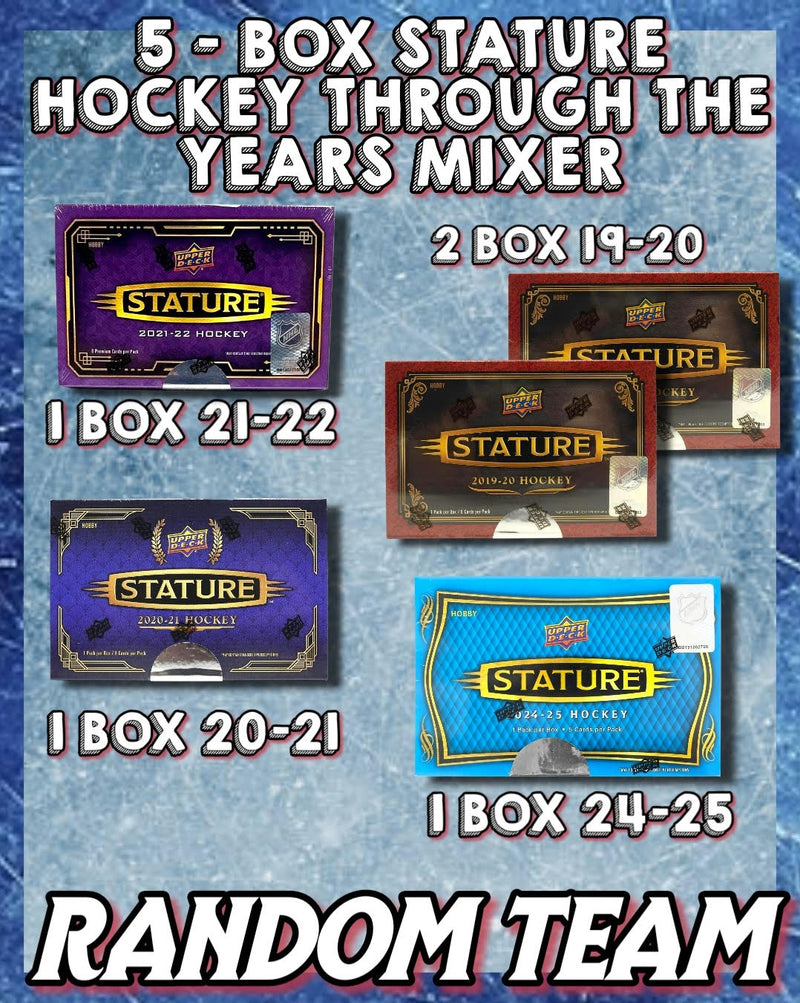 5 - Box Through the Years STATURE Hockey Mixer