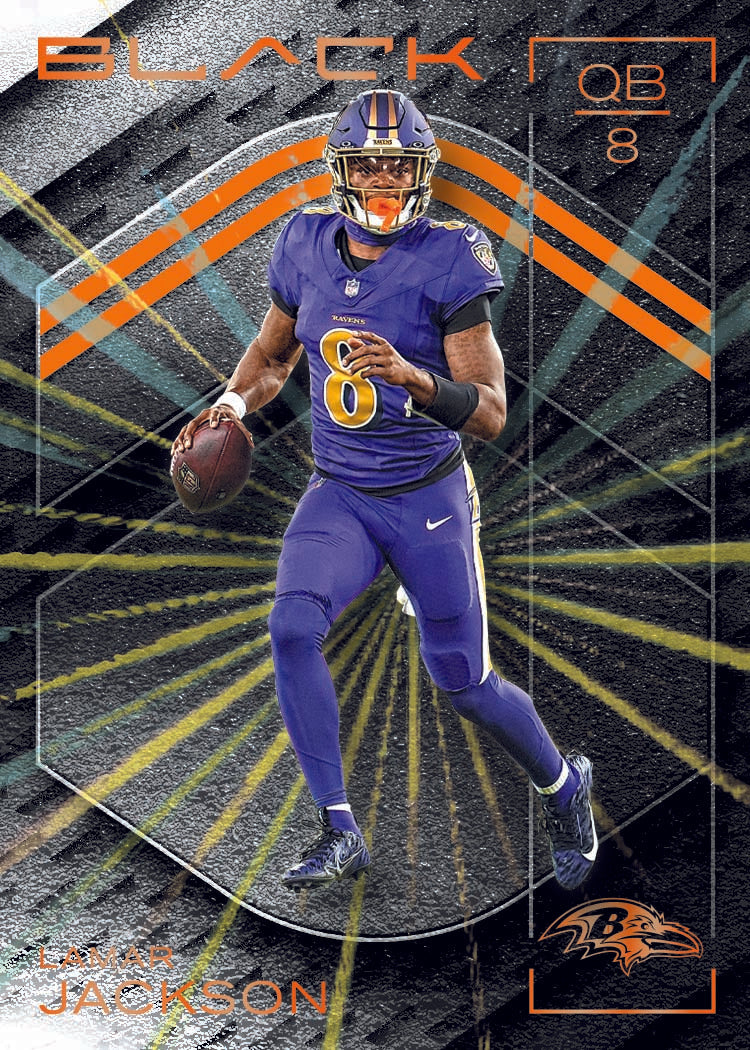 REMAINING TEAM RANDOM 2025 Panini Black Football Hobby 6-Box Half Case
