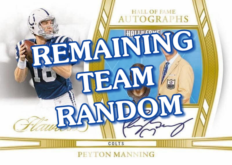 REMAINING TEAM RANDOM - 2024 Panini Flawless Football 2-Box Full Case