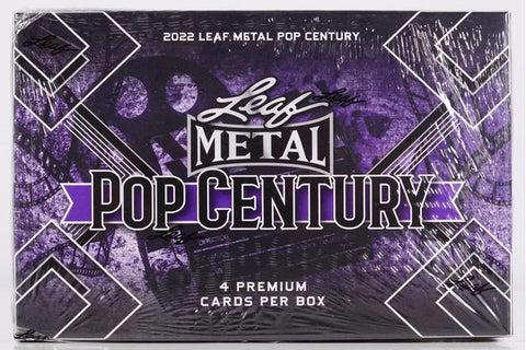 2022 Leaf Metal Pop Century Hobby Box
