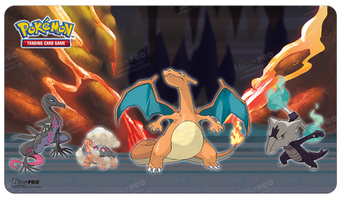 Ultra Pro - Gallery Series Scorching Summit Standard Gaming Playmat for Pokemon