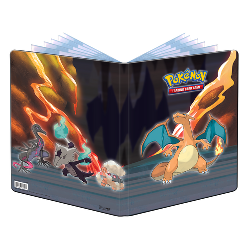 Ultra Pro - Gallery Series Scorching Summit 9-Pocket Portfolio for Pokemon