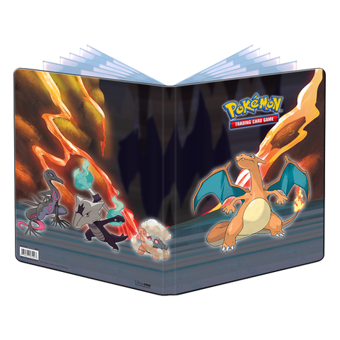 Ultra Pro - Gallery Series Scorching Summit 9-Pocket Portfolio for Pokemon