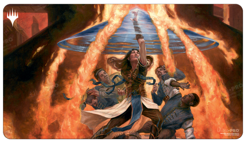 Ultra Pro - Commander Masters Fierce Guardianship Blue Standard Gaming Playmat for Magic: The Gathering