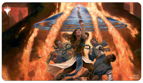 Ultra Pro - Commander Masters Fierce Guardianship Blue Standard Gaming Playmat for Magic: The Gathering