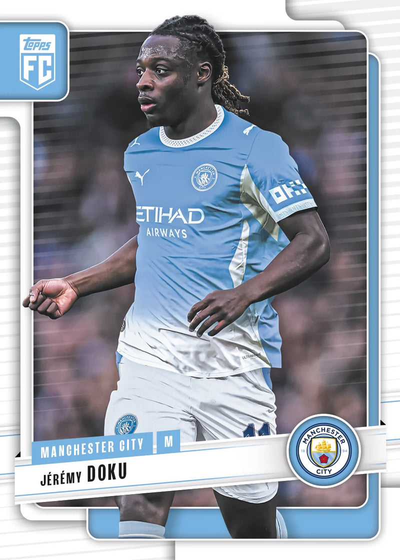 2026-27 Topps Soccer Manchester City FC Club -  Collector Tin - Ripped or Shipped