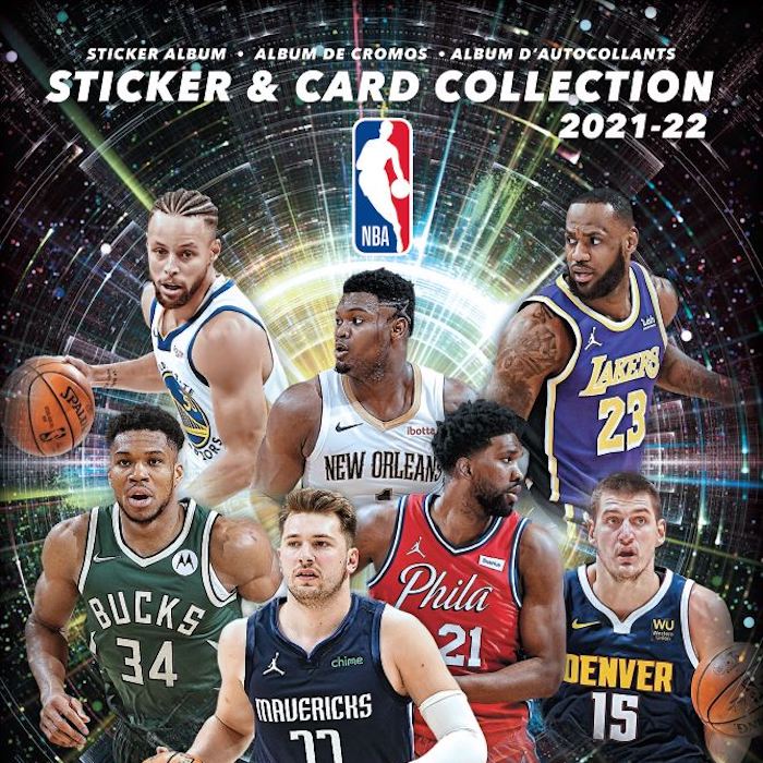 2021-22 NBA Sticker and card collection Album