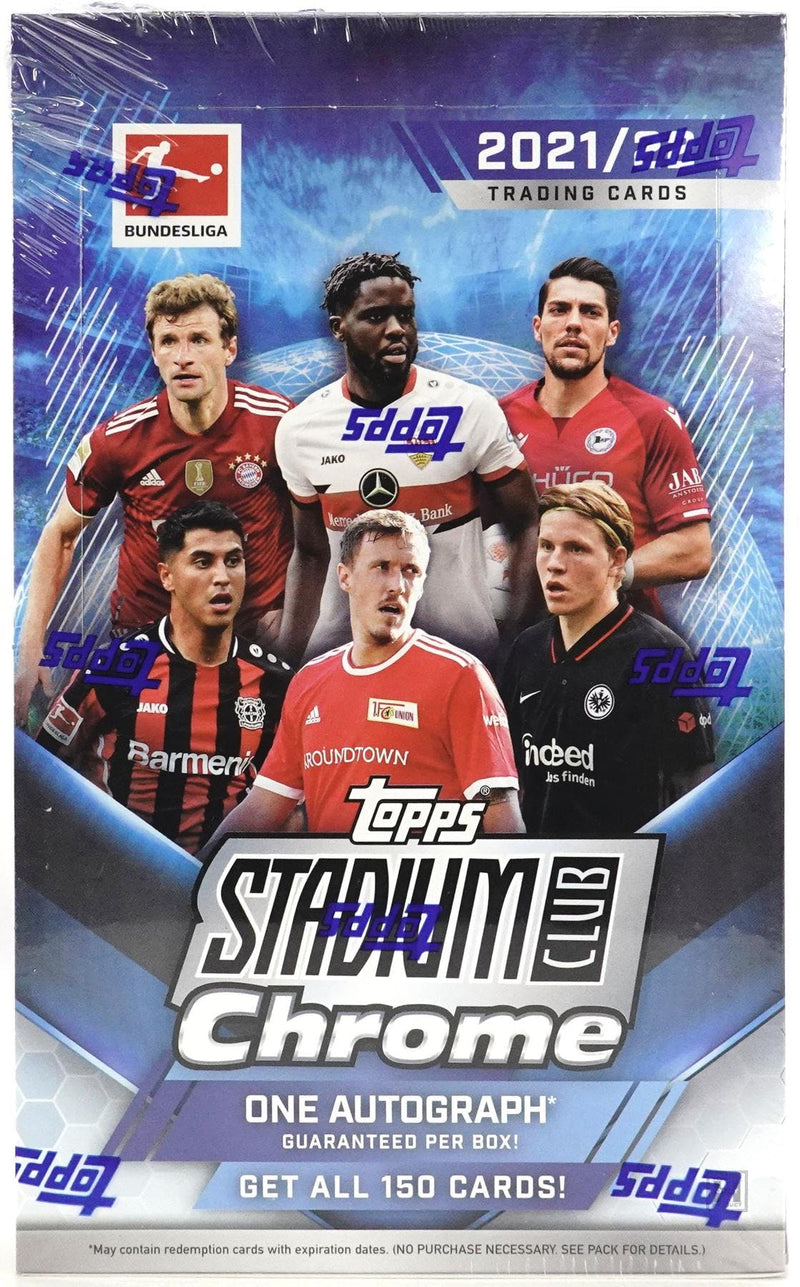 2021-22 Topps Stadium Club Chrome Bundesliga Hobby Box