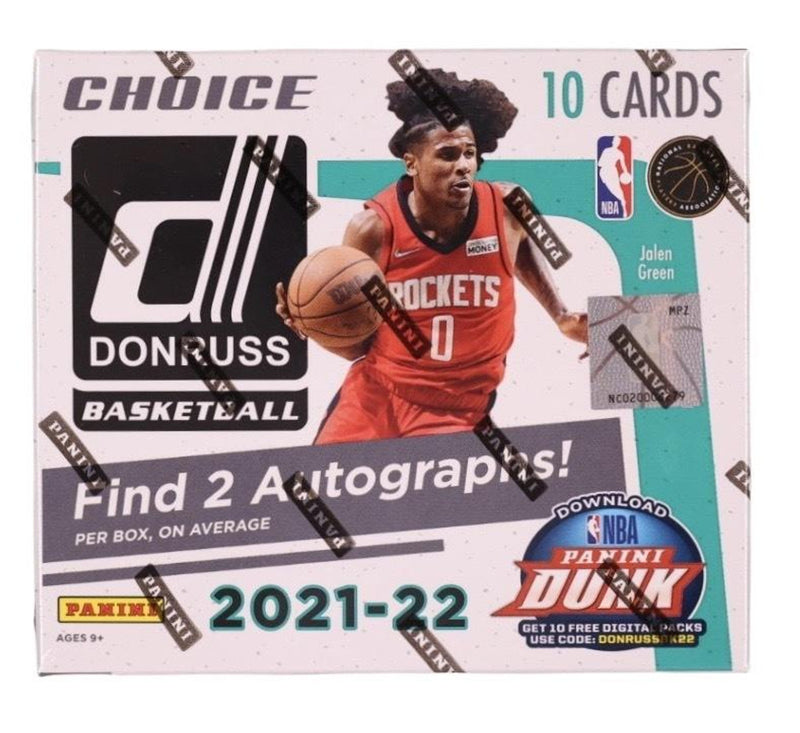 2021/22 PANINI DONRUSS BASKETBALL CHOICE BOX