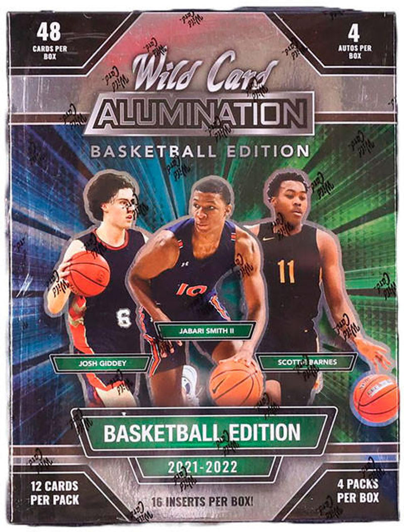 2022 Wild Card Alumination Basketball Hobby Box