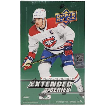 2022-23 Upper Deck Extended Series Hockey Hobby Box