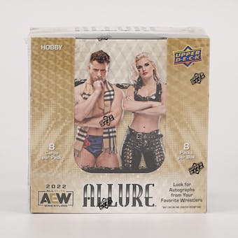 2022 Upper Deck AEW Allure Wrestling Hobby Box