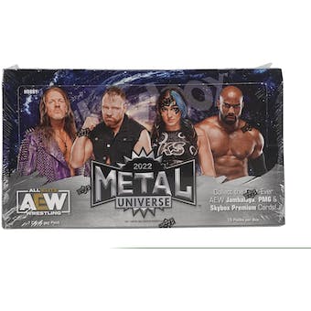 2022 Upper Deck AEW Skybox Metal Universe Hobby Box