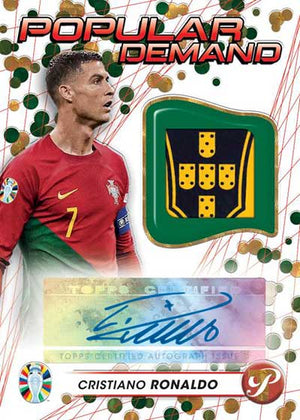 2023-24 Topps Pristine Road to UEFA Euro 4-Box Half Case #6 Random Teams