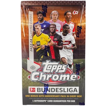 2023/24 Topps Chrome Bundesliga Soccer Hobby Box