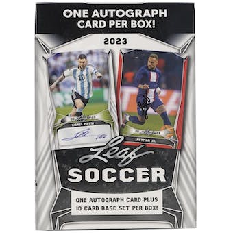 2023 Leaf Soccer Blaster Box