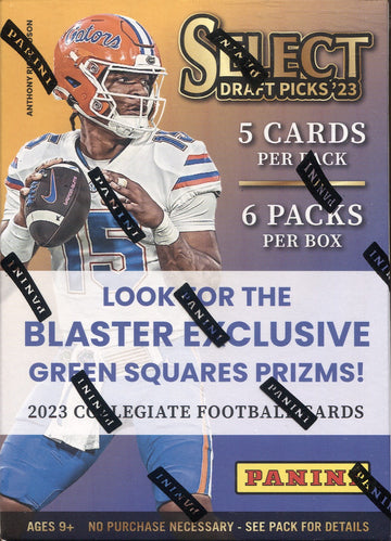 2023 Panini Select Draft Picks Football Blaster Box