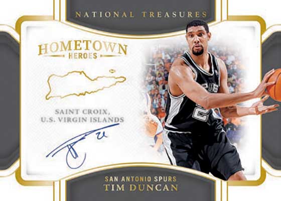2024-25 Panini National Treasures Basketball 2-Box Half Case