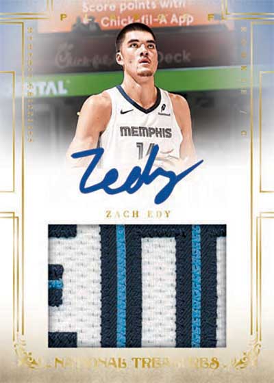 2024-25 Panini National Treasures Basketball 2-Box Half Case