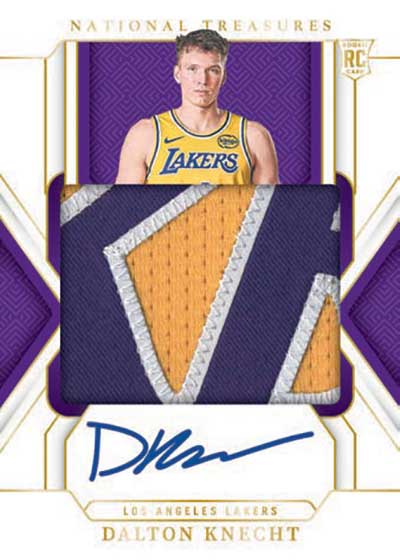 2024-25 Panini National Treasures Basketball 2-Box Half Case