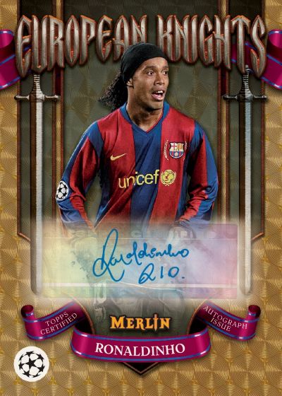 2024-25 Topps Chrome Merlin UEFA Club Competitions Soccer Hobby 12-Box
