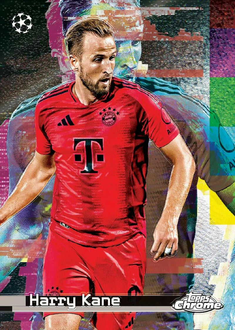 MONEYBALL MONDAY 2024/25 Topps Chrome UEFA Club Competitions Soccer Hobby Box PERSONAL BREAK