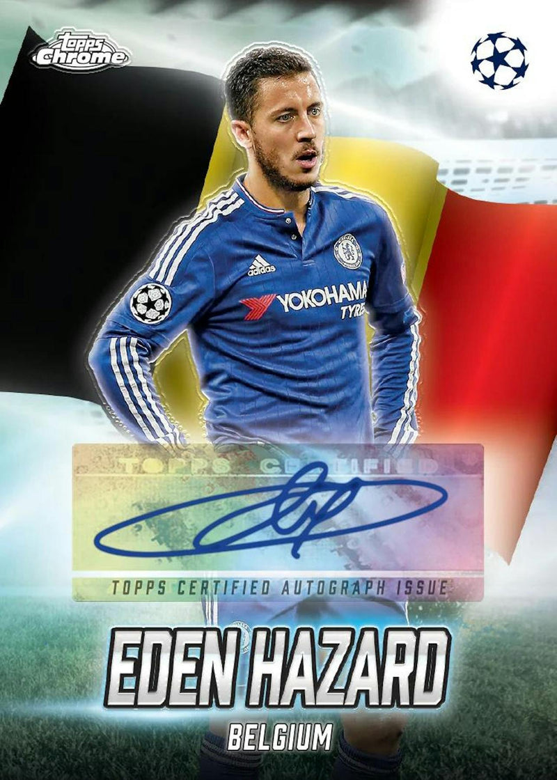 MONEYBALL MONDAY 2024/25 Topps Chrome UEFA Club Competitions Soccer Hobby Box PERSONAL BREAK