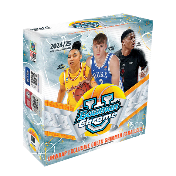 2024/25 Bowman University Chrome Basketball Mega Box