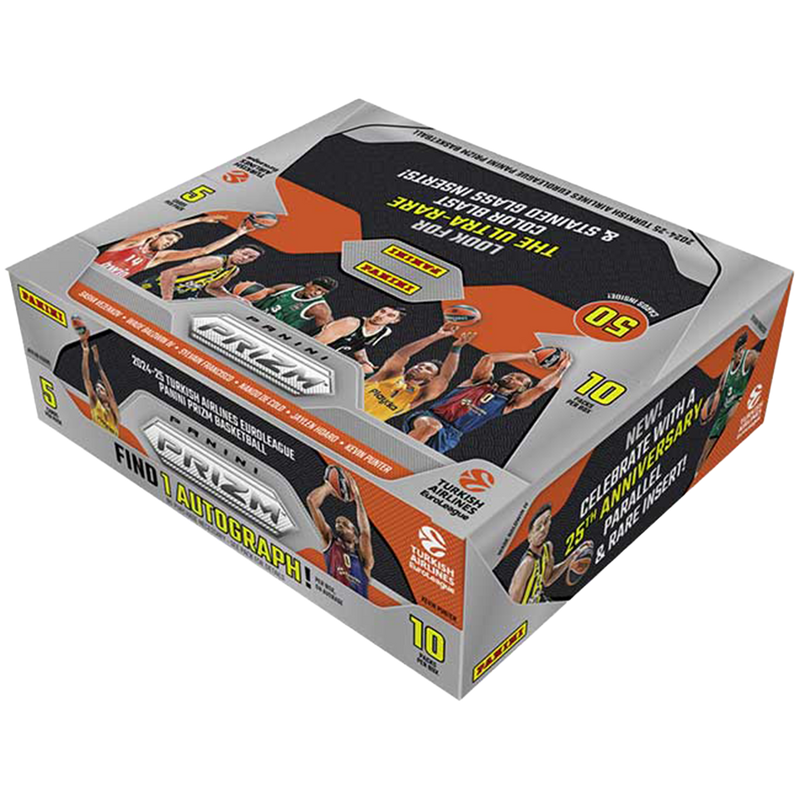 2024-25 Panini Turkish Airlines Euroleague Prizm Basketball Hobby Box