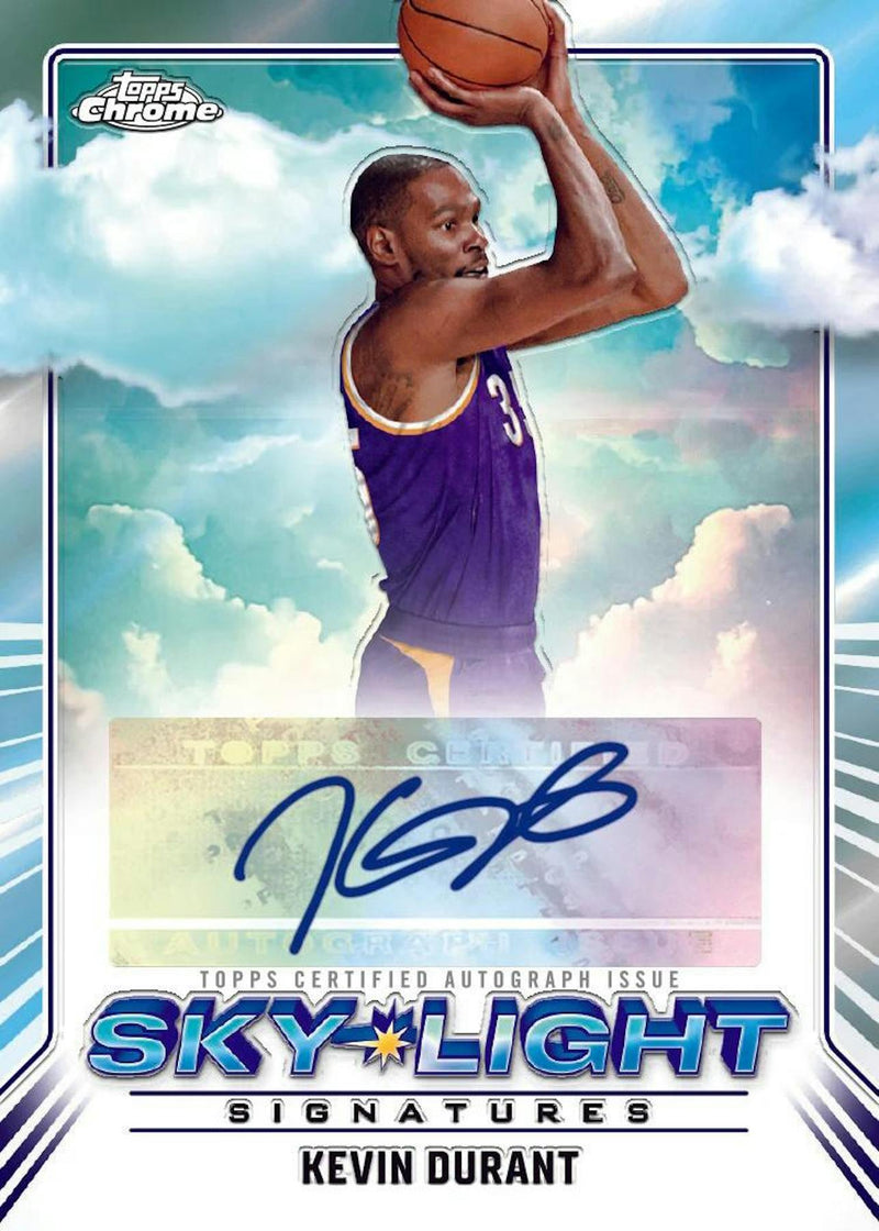 2024/25 Topps Chrome Basketball 8-Pack Blaster Box