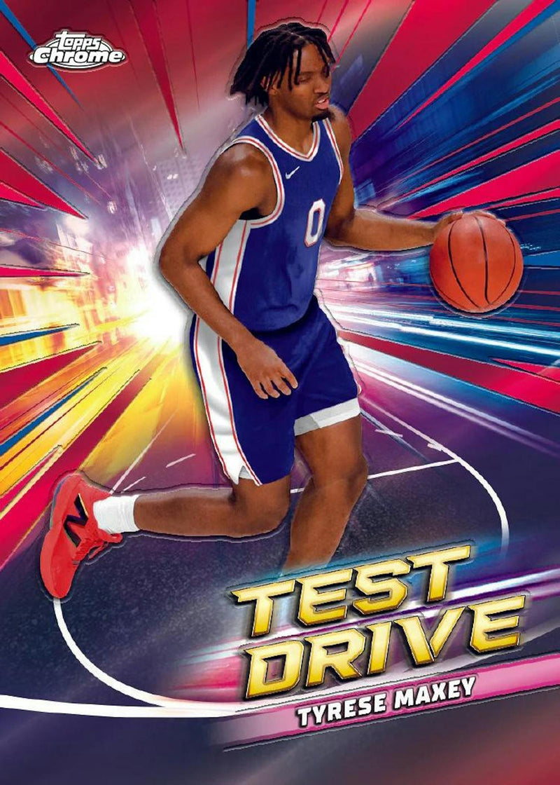 2024/25 Topps Chrome Basketball 8-Pack Blaster Box