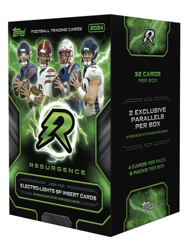 2024 Topps Resurgence Football 8-Pack Blaster Box