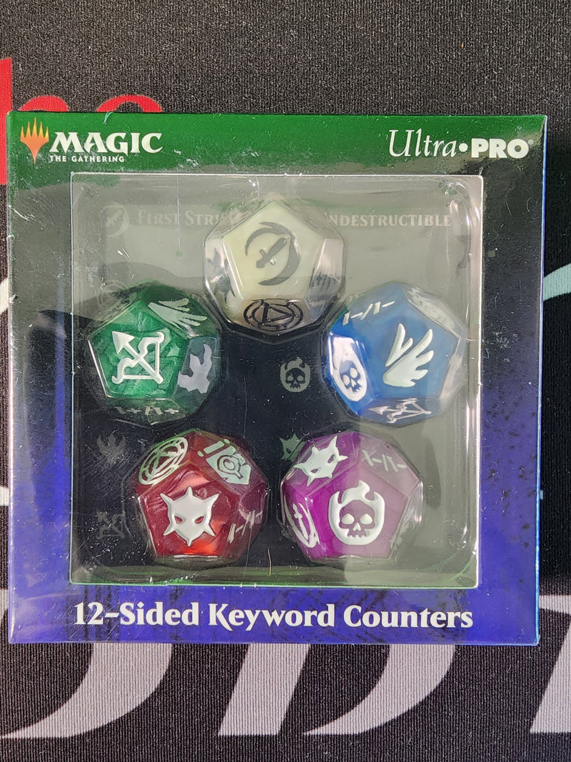 Magic the Gathering: 12-Sided Keyword Counters