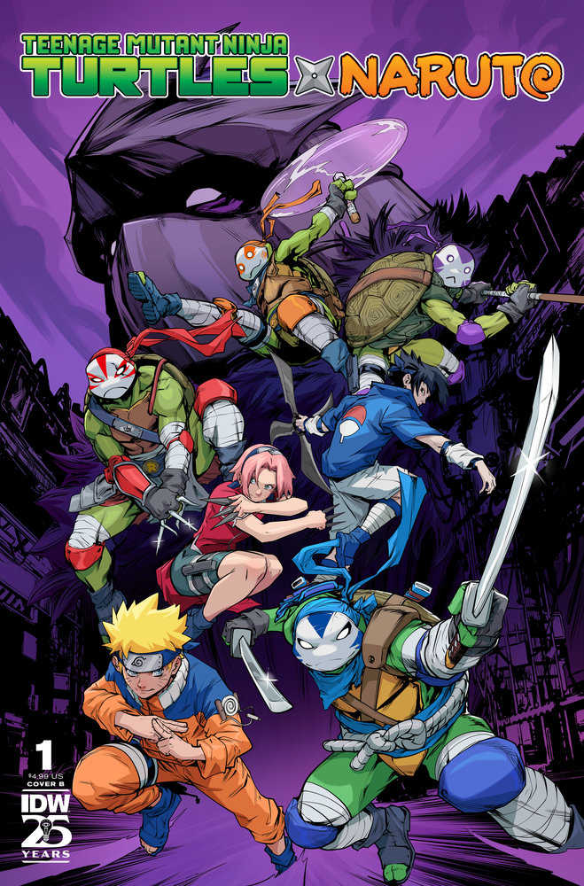 Teenage Mutant Ninja Turtles X Naruto