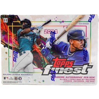 2024 Topps Finest Baseball Hobby Box