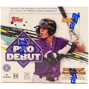 2024 Topps Pro Debut Baseball Hobby Jumbo Box