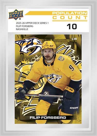 2025-26 Upper Deck Series 1 Hockey 6 - Box Half Case